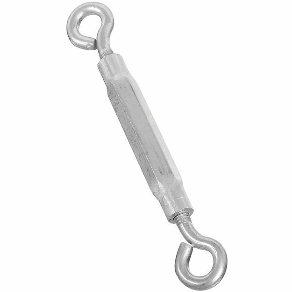 National 5/16 In. x 9 In. Zinc Eye & Eye Turnbuckle N221754